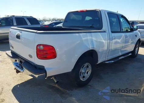 2002 Ford F-150 Lariat/Xlt from USA, damaged, VIN 1FTRW07602KD59257